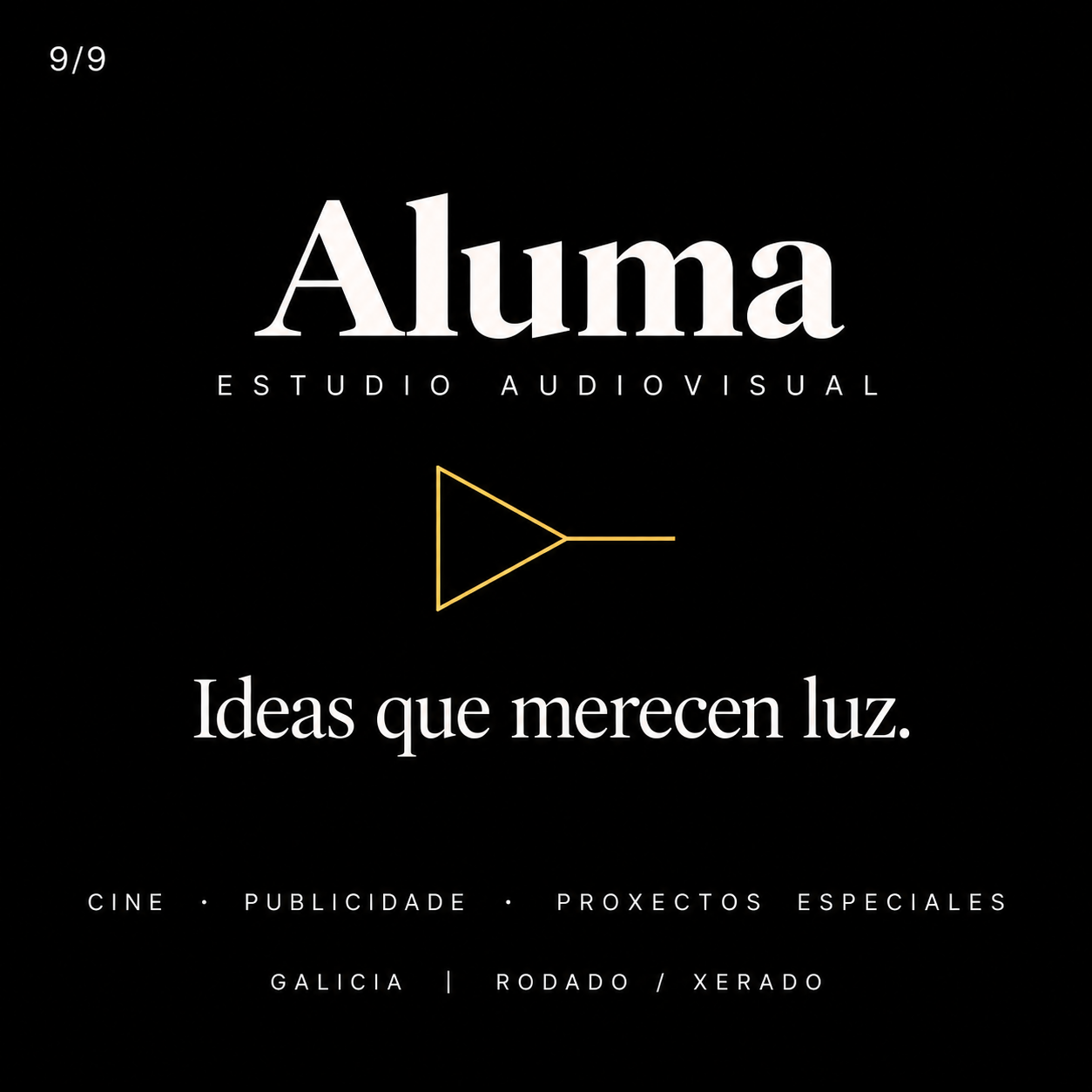 Peza do manifesto de Aluma 9